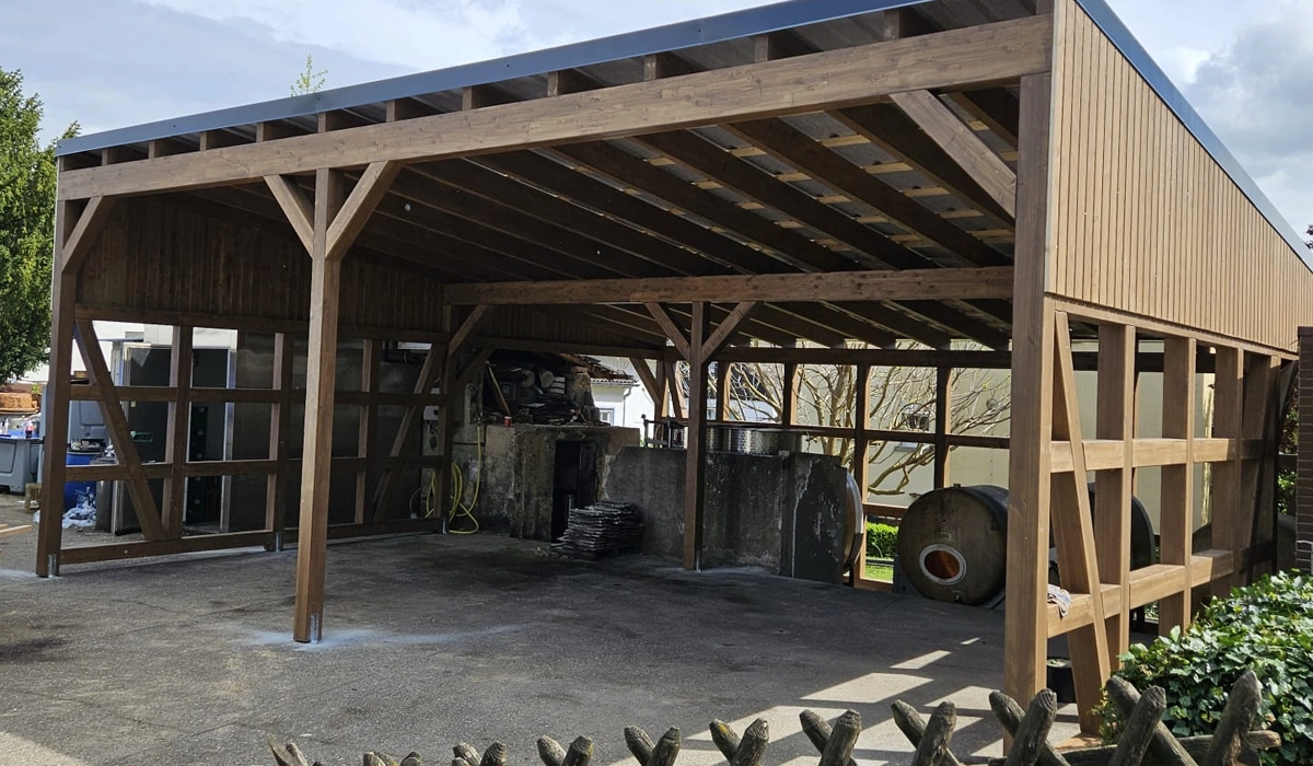 Carport Planung auf dem Bauernhof richtig und praktisch umgesetzt